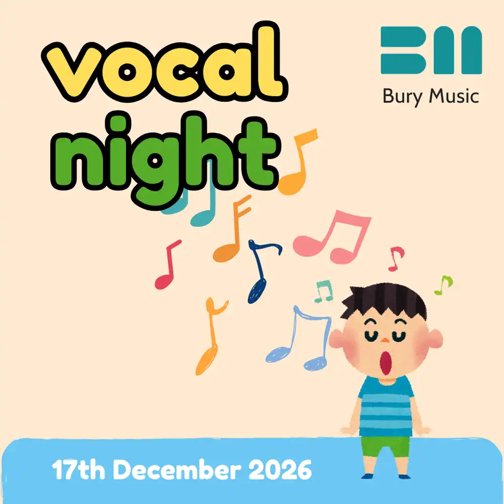 This is the product image for Bury Music Vocal Night